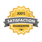 professional cleaning services satisfaction guarantee, 100 satisfaction, seal